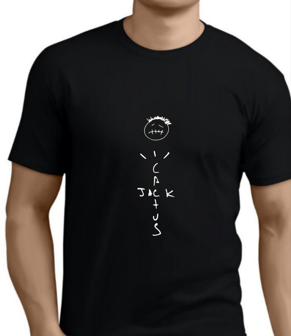 Cactus Jack T-Shirt - Travis Scott Official Style Short Sleeve Tee
