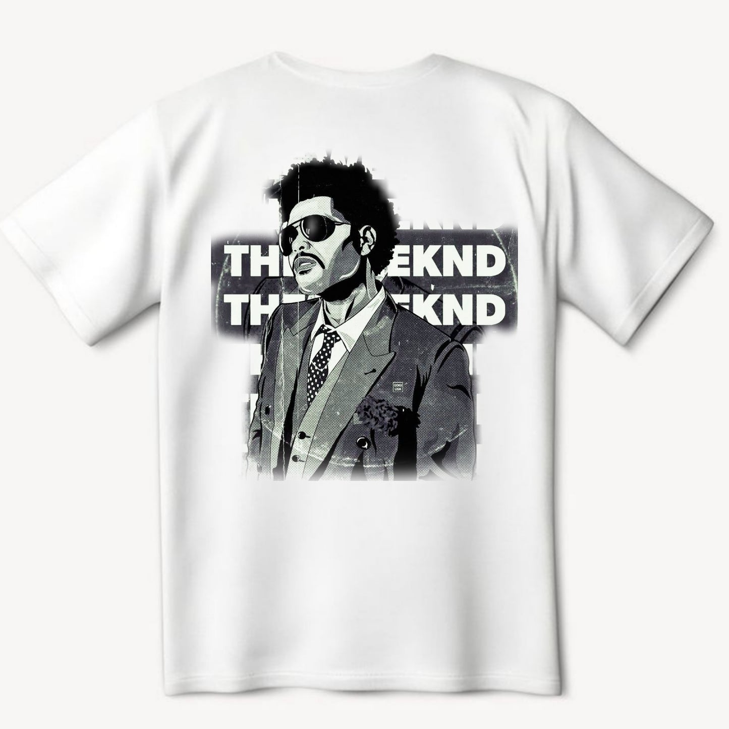 The Weeknd Starboy Merchandise T-Shirt White Regular Fit