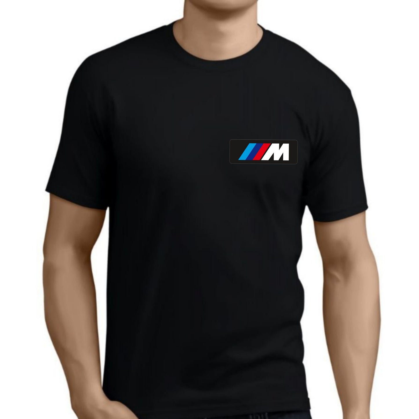 BMW Motorsports T-shirt with Official Logo Short Sleeve Tee