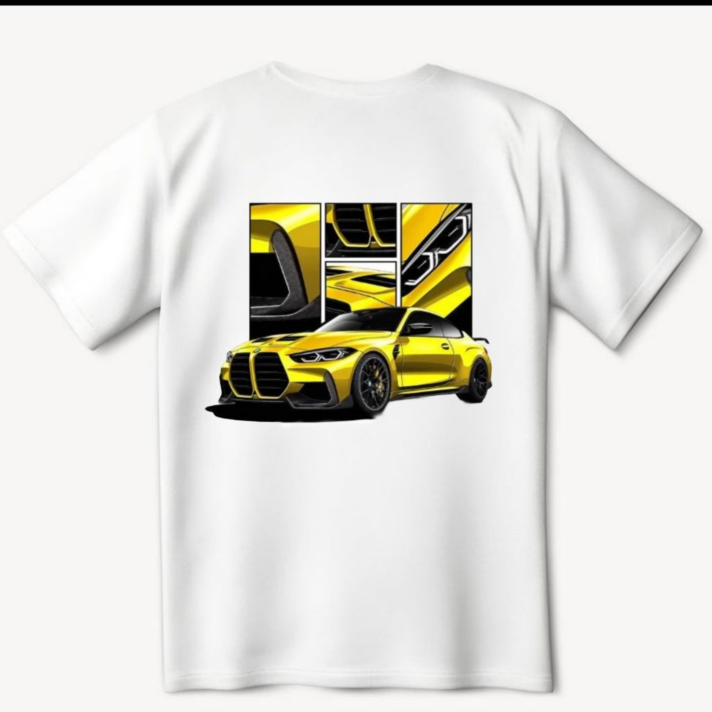 BMW Motorsports T-shirt with Official Logo Short Sleeve Tee