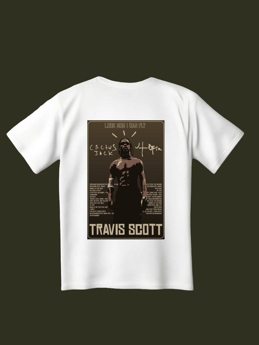 Travis Scott Cactus Jack T-shirt - Official Short Sleeve Logo Tee