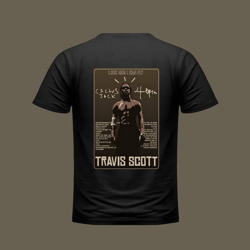 Travis Scott Cactus Jack T-shirt - Official Short Sleeve Logo Tee