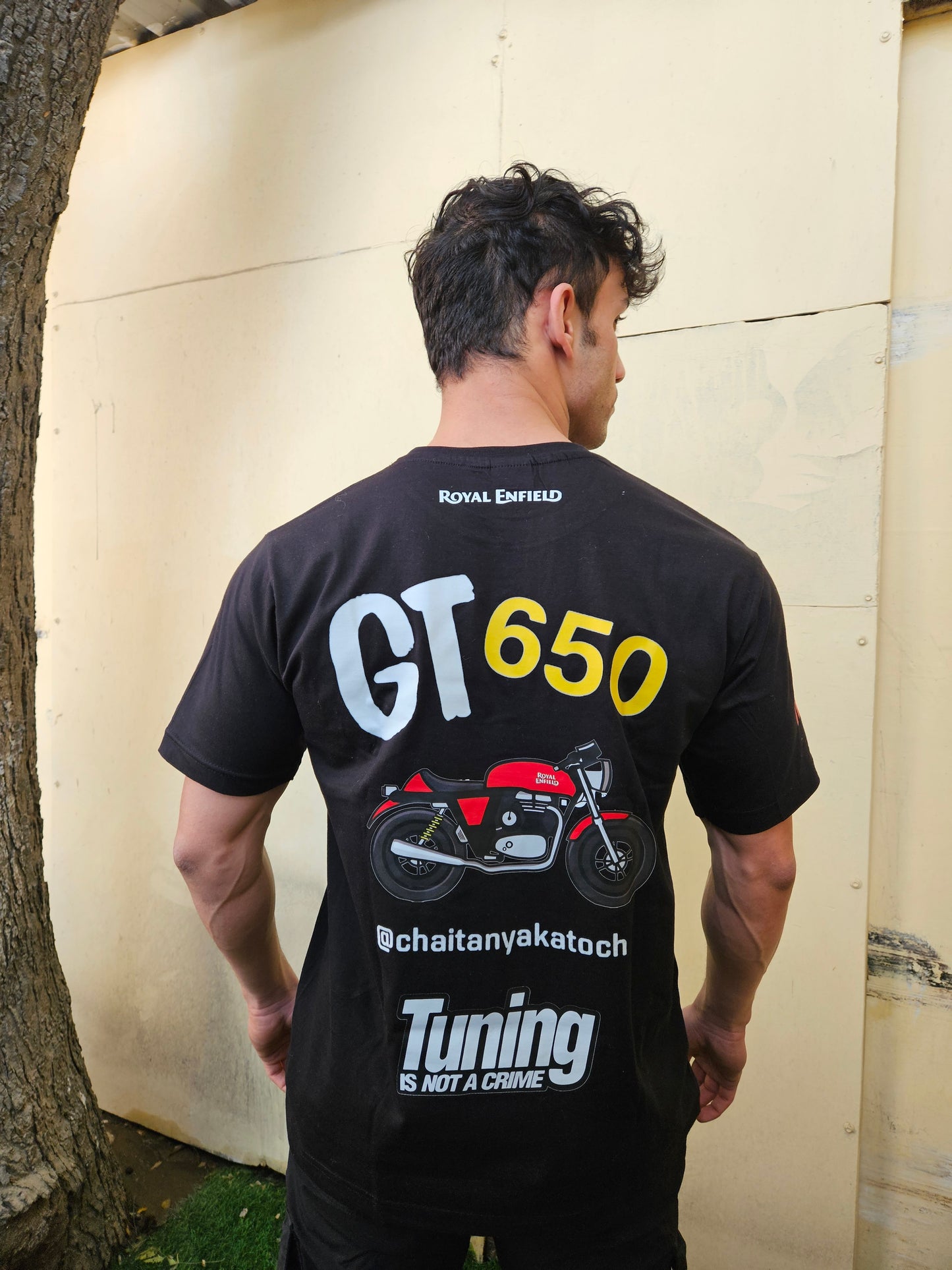 Gt 650 Custom T-Shirts with Instagram Handle for Dream Orders
