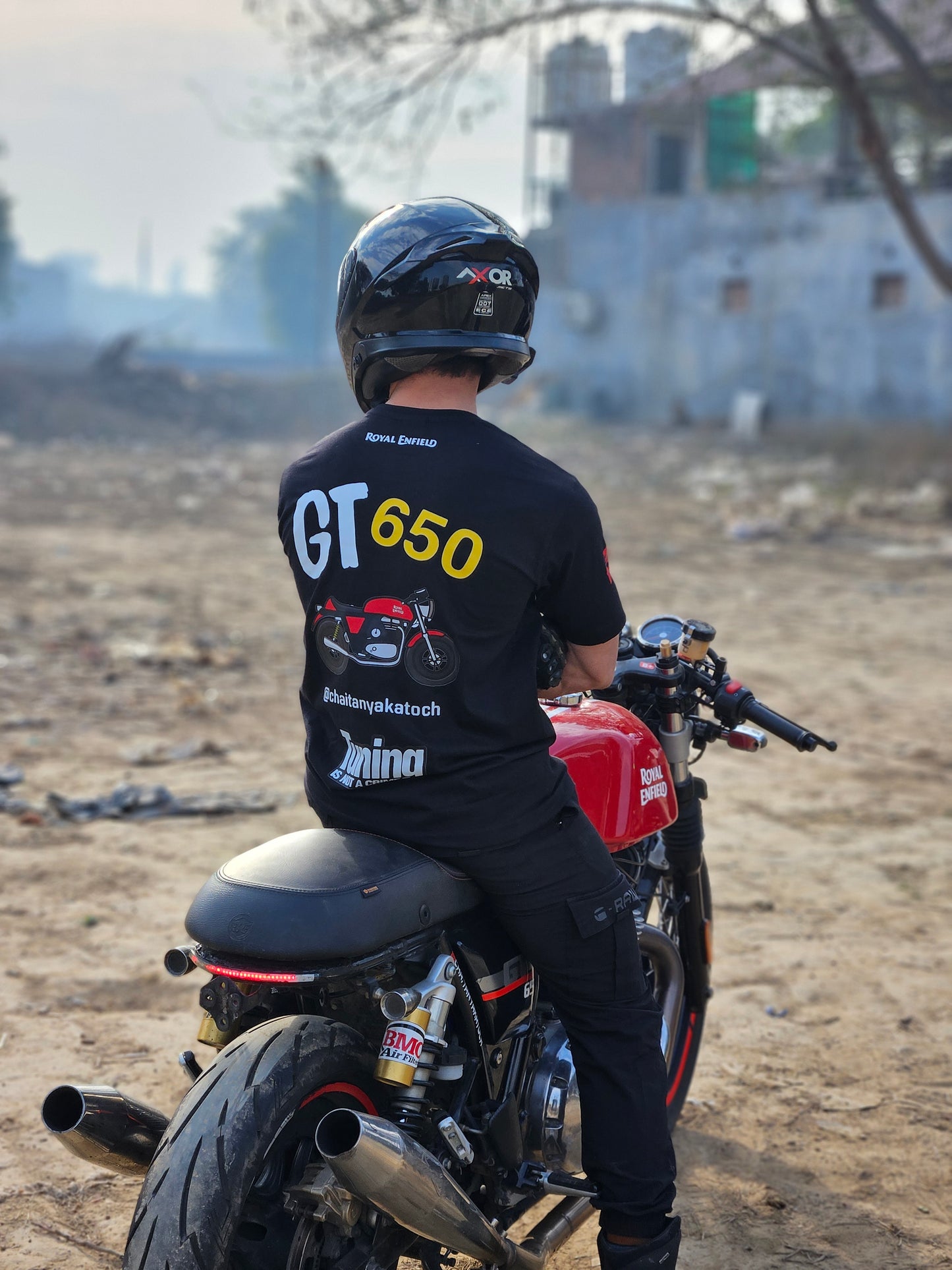 Gt 650 Custom T-Shirts with Instagram Handle for Dream Orders