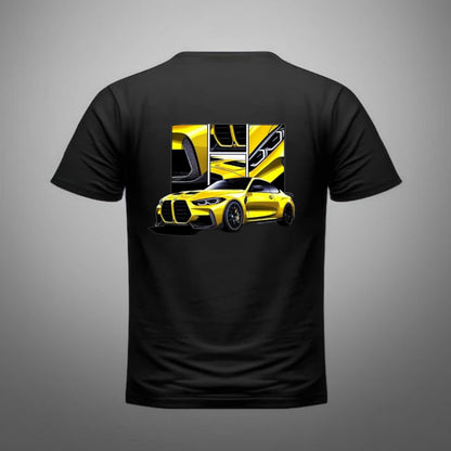 BMW Motorsports T-shirt with Official Logo Short Sleeve Tee