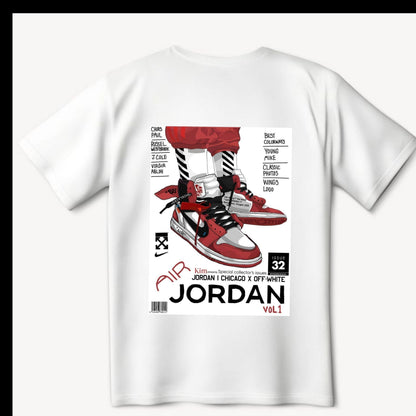 Air Nike Jordan T-Shirt Cotton Short Sleeve Tee - Stylish Nike Jordan T-Shirt