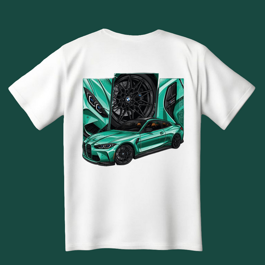 BMW M4 Competition T-Shirt - Official Short Sleeve Tee