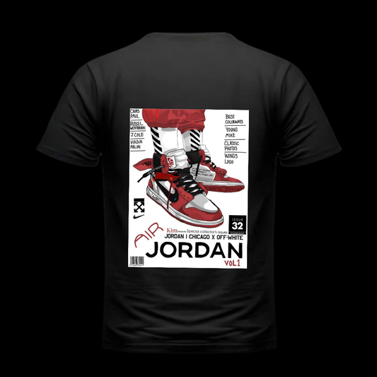 Air Nike Jordan T-Shirt Cotton Short Sleeve Tee - Stylish Nike Jordan T-Shirt