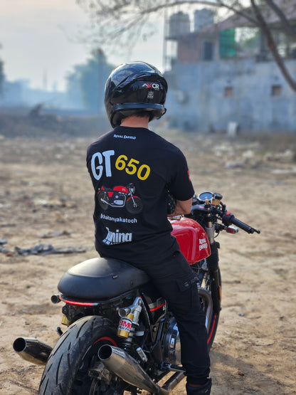 Gt 650 Custom T-Shirts with Instagram Handle for Dream Orders